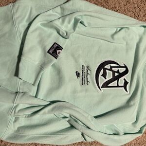 Nike Light Green Men's Crewneck Sweatshirt